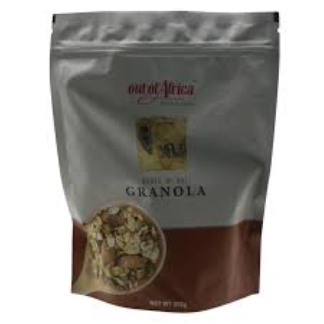 OUT OF AFRICA GRANOLA HONEY N NUTS 375G